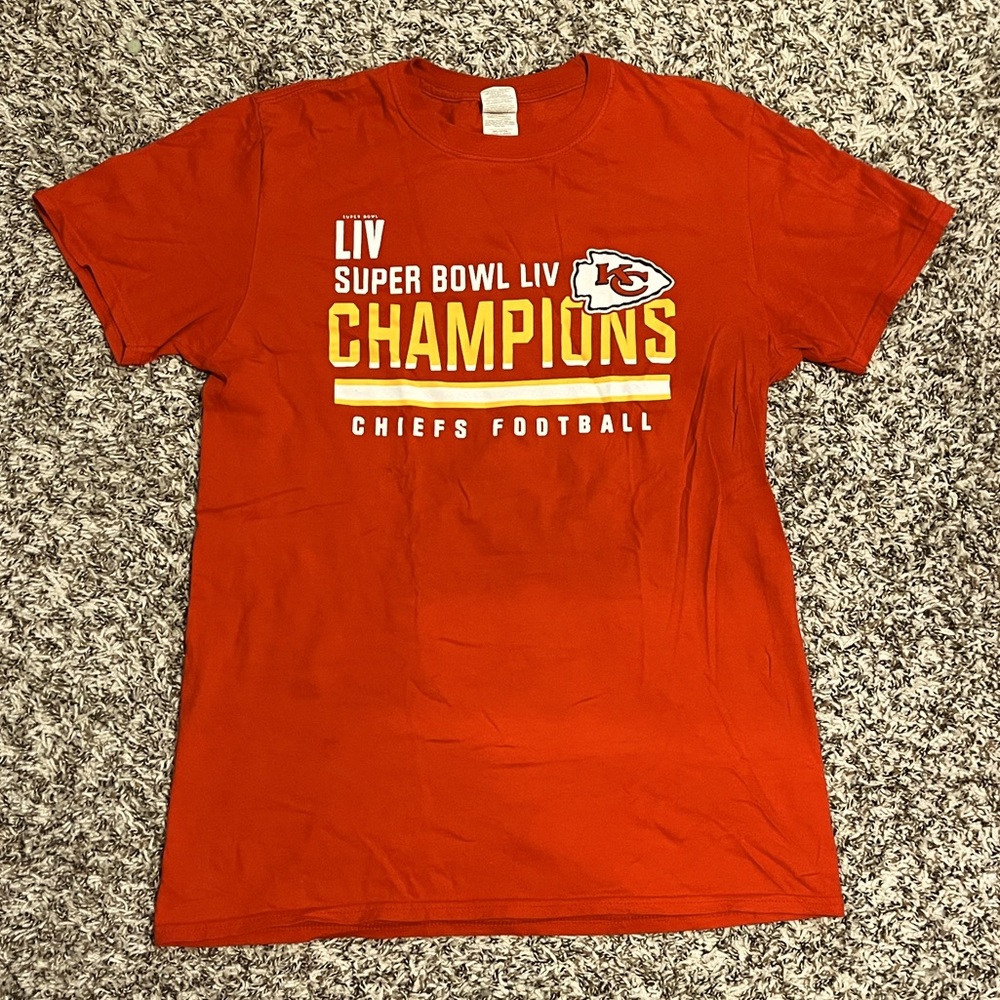 3/$30 Kansas City Chiefs Super Bowl LIV Champs Tee